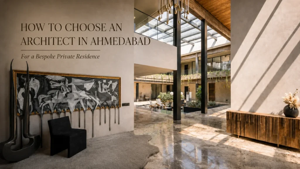 HOW TO CHOOSE AN ARCHITECT IN AHMEDABAD